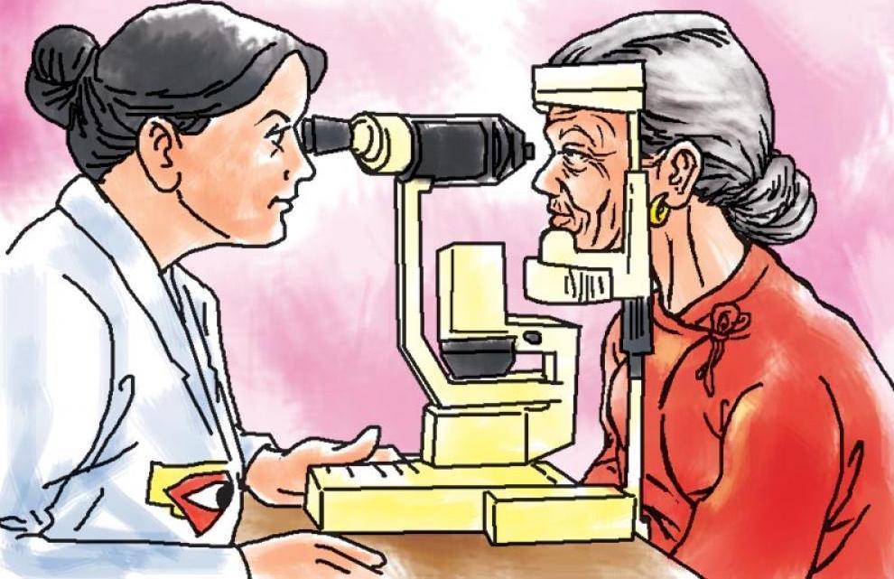 निःशुल्क आँखा परिक्षण तथा मोतियाविन्दु छनौट शिविर संचालन हुने