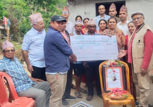 ‘स्व.चुडामणी अधिकारी’ स्मृति अक्षयकोष स्थापना