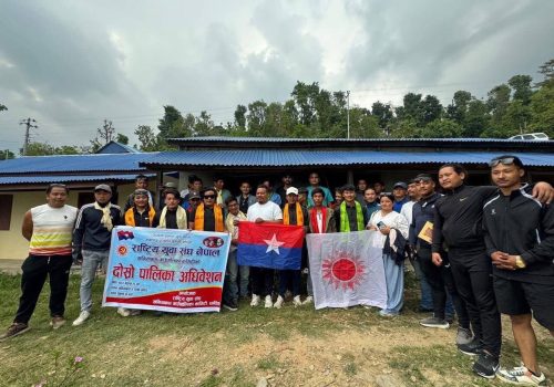 राष्ट्रिय युवा संघ खनियाबासको अध्यक्षमा नारायण तामाङ चयन
