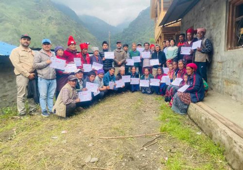 हिमाली क्षेत्रको खर्क व्यवस्थापन सम्बन्धी प्रशिक्षक तालिम सम्पन्न