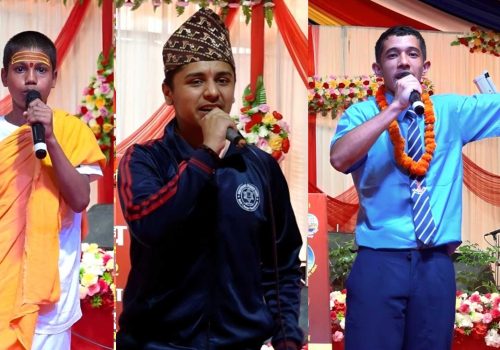 राष्ट्रव्यापी वक्तृत्वकलामा विशाल भण्डारी प्रथम