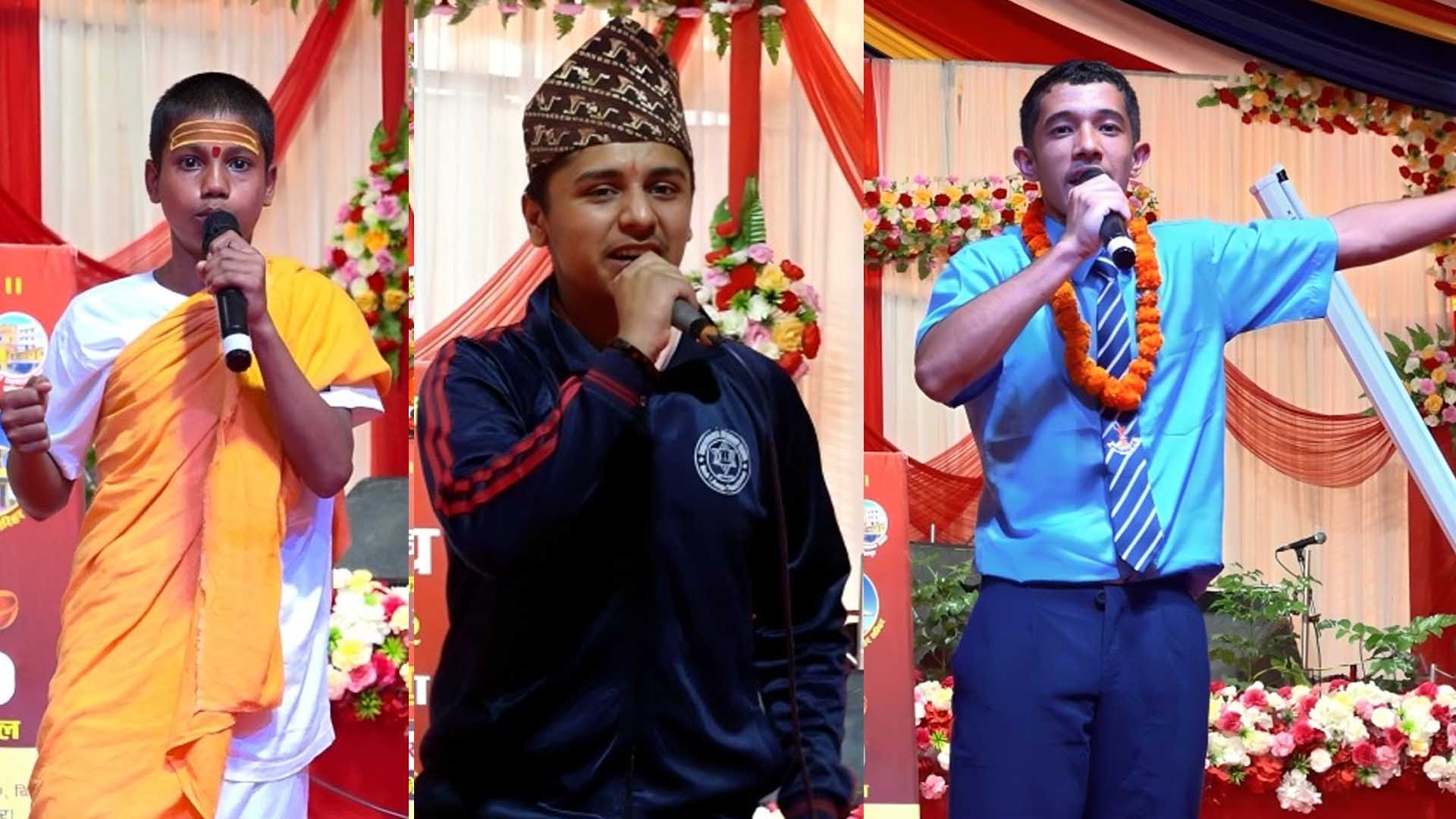 राष्ट्रव्यापी वक्तृत्वकलामा विशाल भण्डारी प्रथम