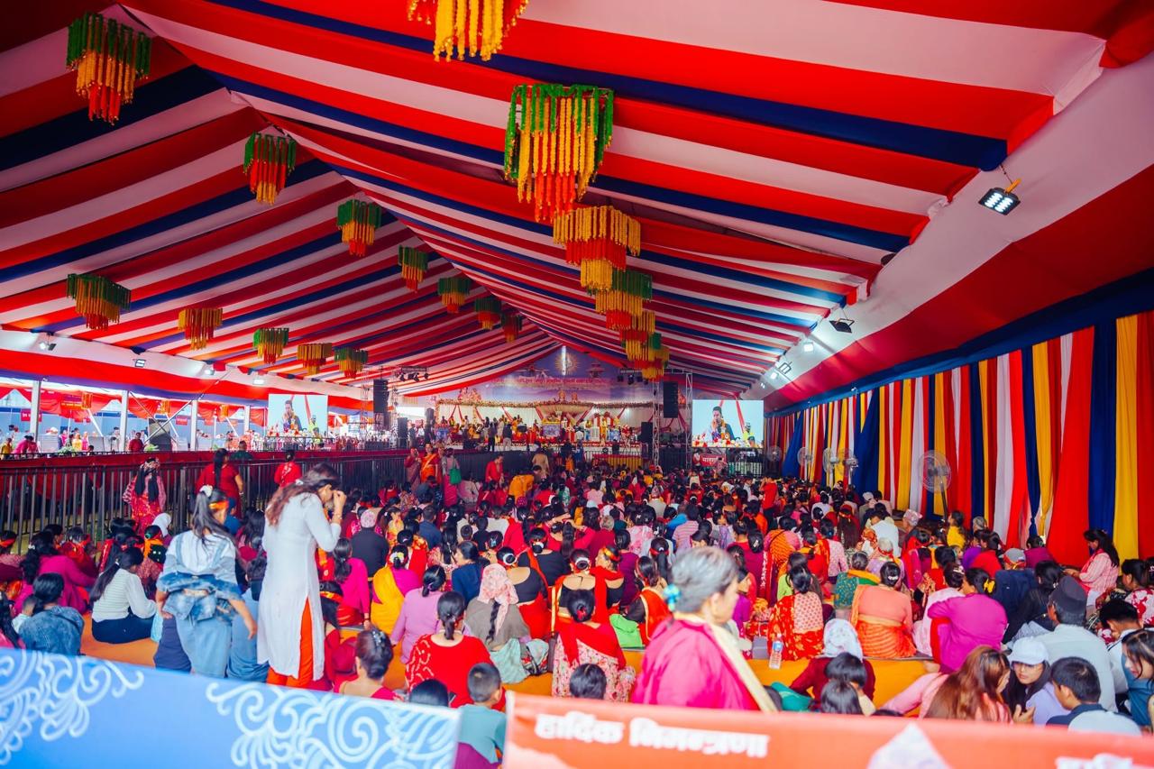एकै दिन झन्डै एक लाख भक्तजनले कोटिहोमको दर्शन गरे