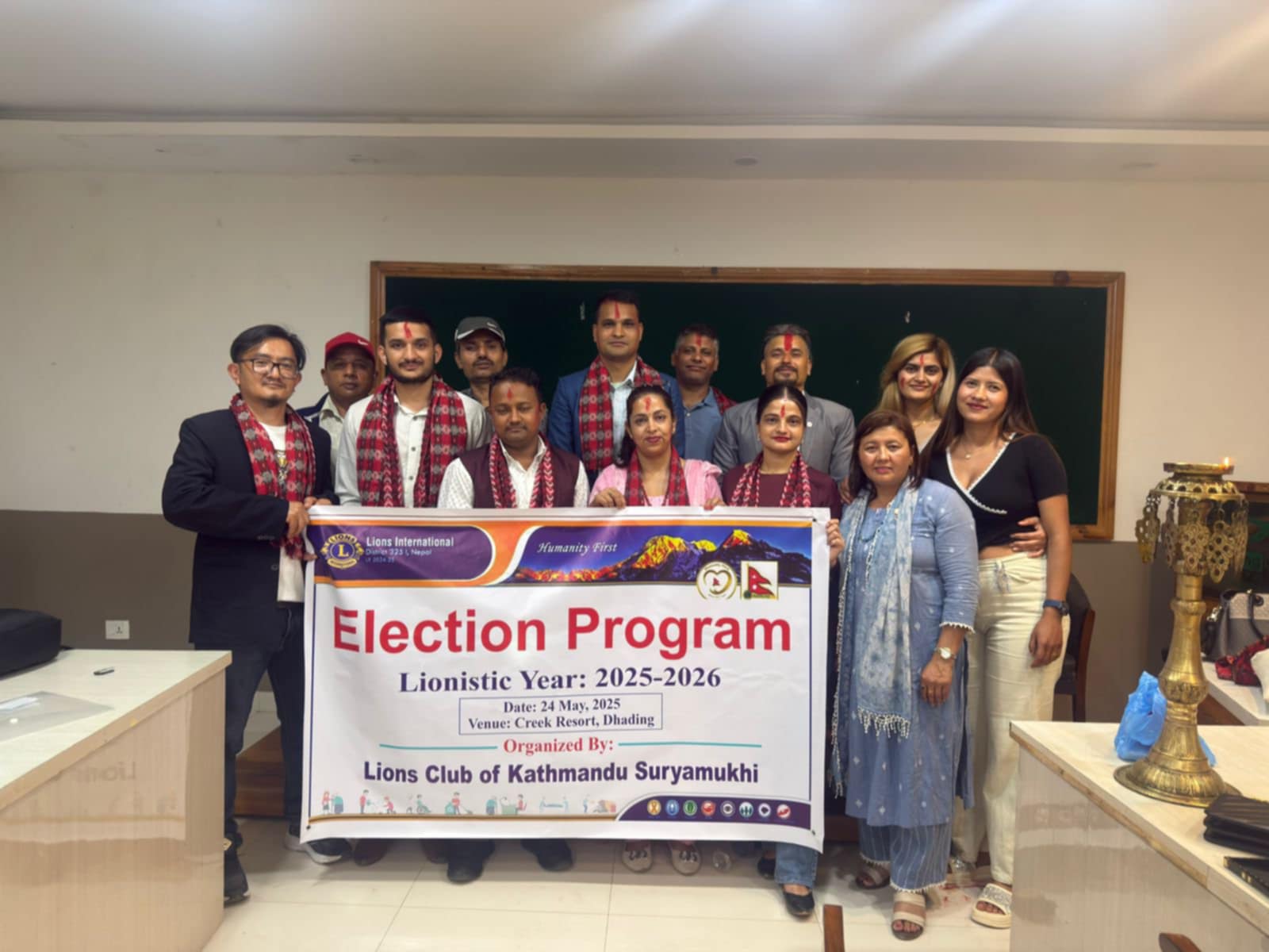 लायन्स क्लब अफ काठमाण्डौं सूर्यमुखीको अध्यक्षमा विक्रम विश्वकर्मा चयन