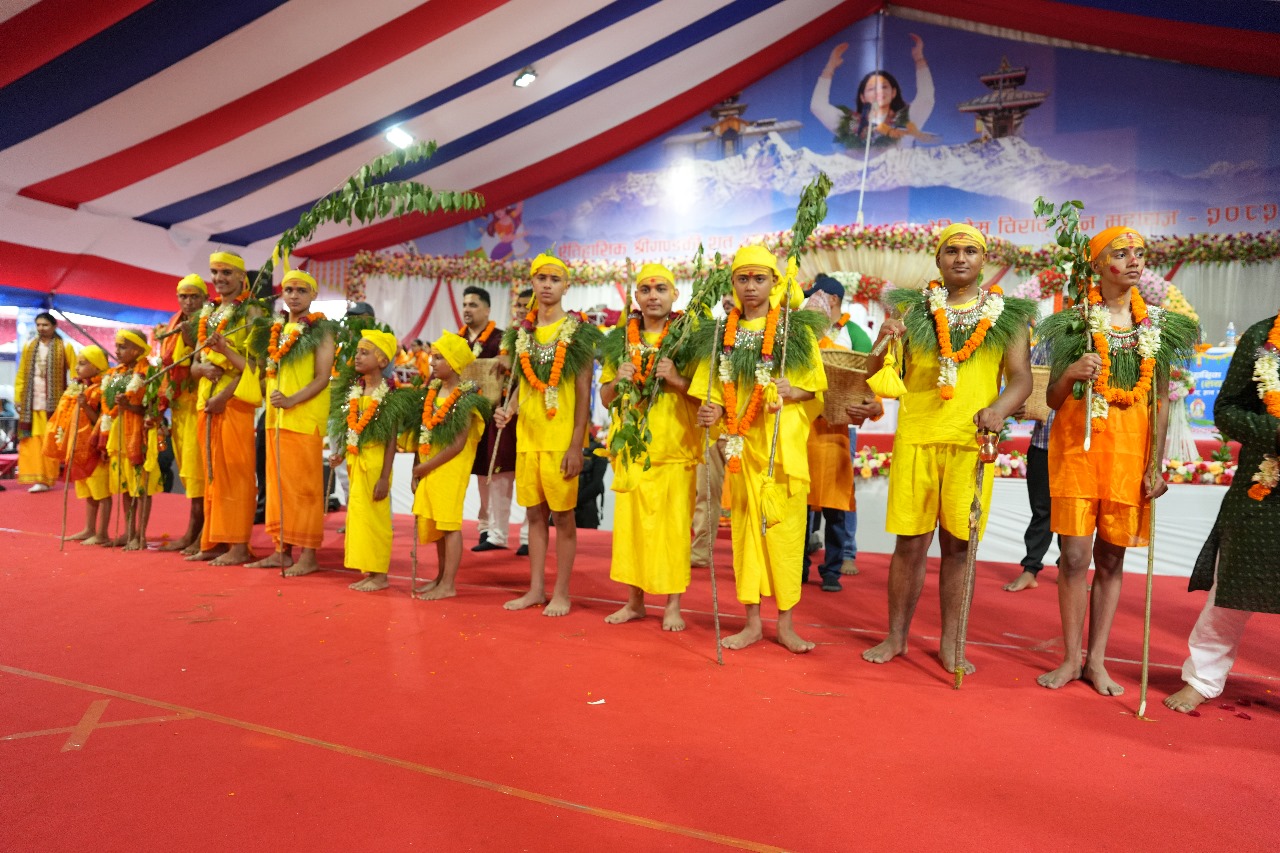 कोटीहोममा १२ जनाको सामुहिक व्रतवन्ध,आज रक्तदान हुने