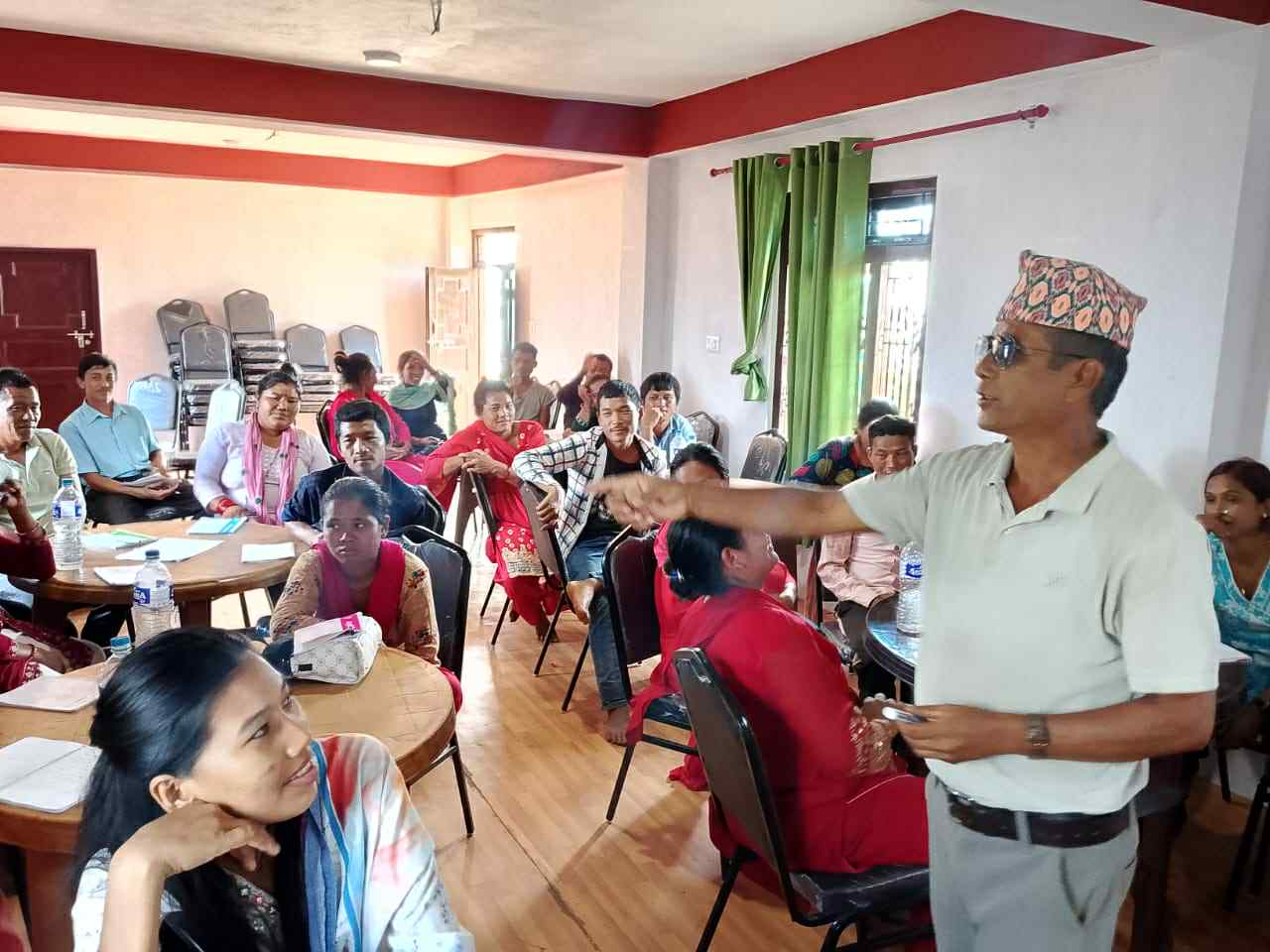 कृषकलाई बाख्रापालन तथा व्यवसायिक योजना निर्माण सम्बन्धी तालिम