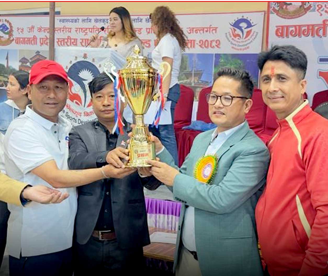 धादिङलाई १९ पदक