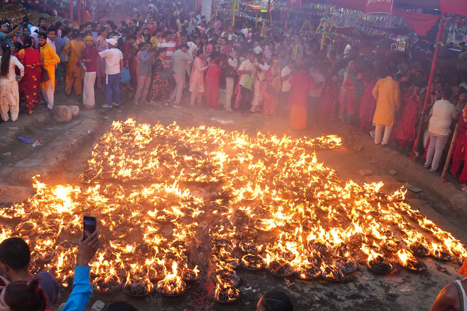 कोटिहोममा २१ करोड दीप प्रज्वलन