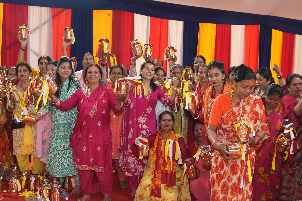 ८ हजार जल सहितको कलश वितरण