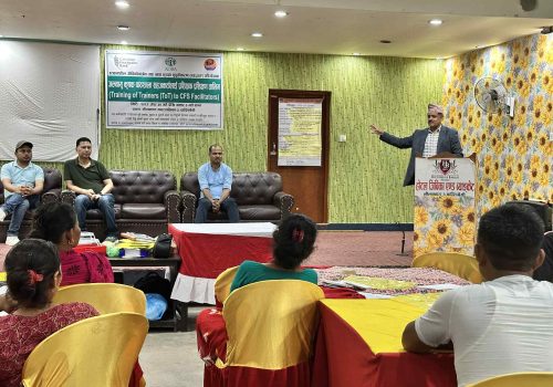 जलवायु कृषक पाठशाला सहजकर्ताहरुका लागि प्रशिक्षक प्रशिक्षण तालिम शुरु