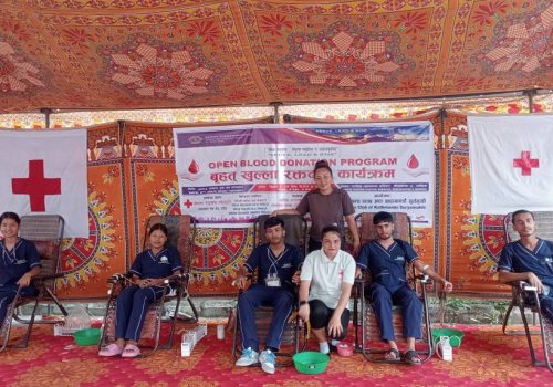 ११९ जनाले गरे रक्तदान