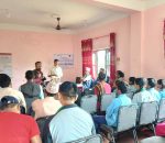 बेनिघाट रोराङ-१० खोरभज्याङमा वडा स्तरीय सामाजिक परिक्षण
