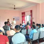 बेनिघाट रोराङ-१० खोरभज्याङमा वडा स्तरीय सामाजिक परिक्षण