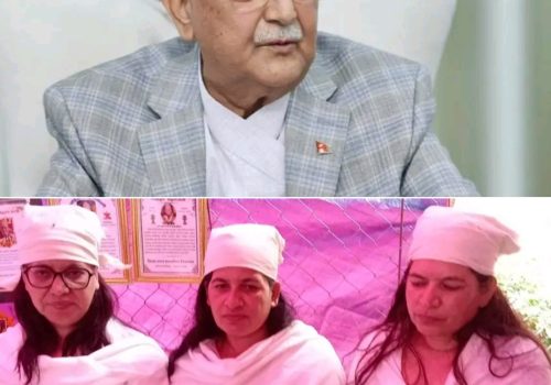 प्रम ओेलीद्वारा सापकाेटा परिवारमा समवेदना व्यक्त