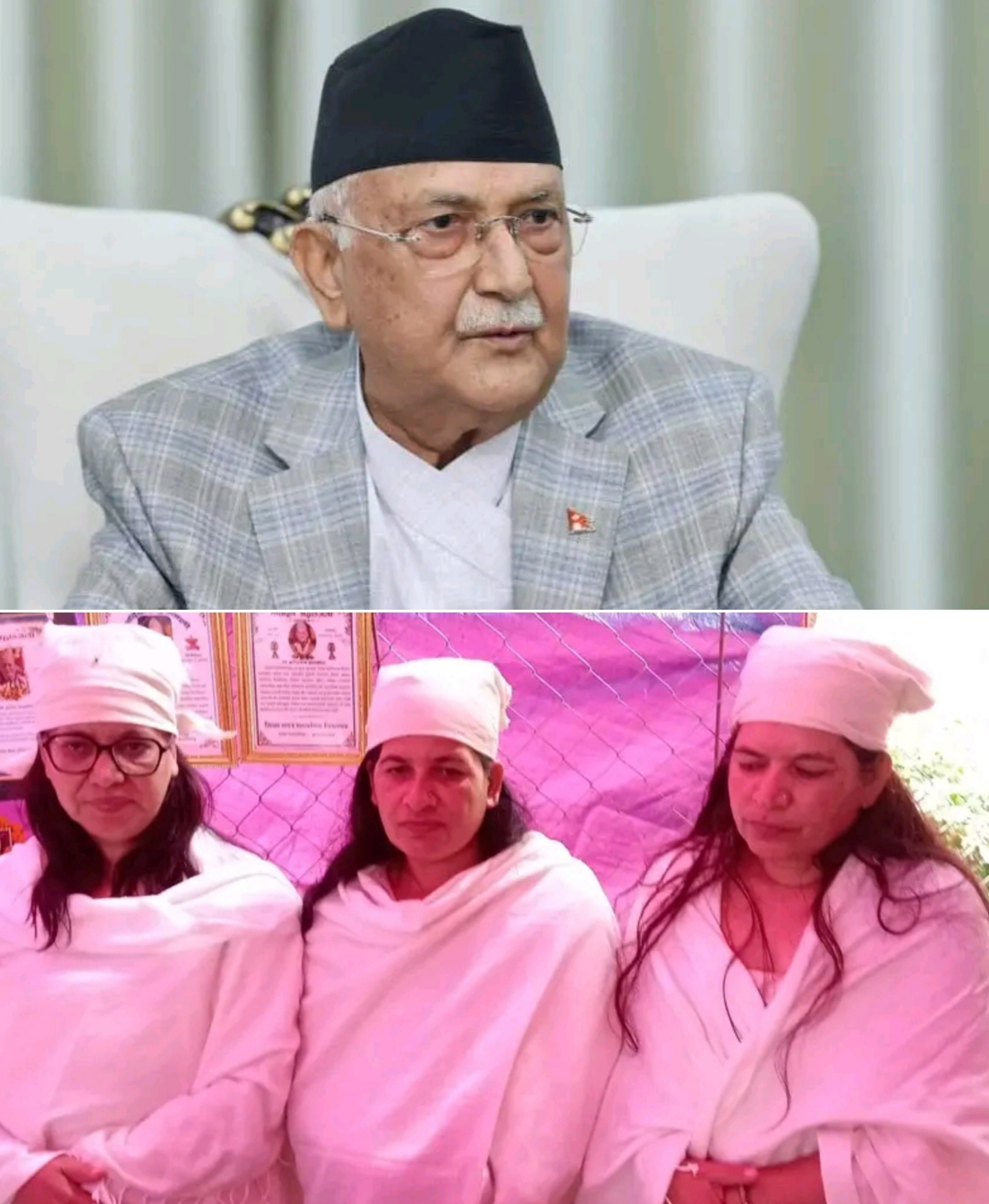 प्रम ओेलीद्वारा सापकाेटा परिवारमा समवेदना व्यक्त