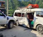 तीन सवारी ठोक्किदा ७ जना घाइते