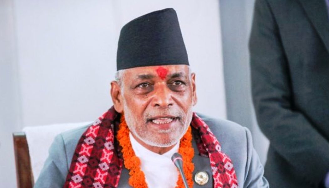 कोदो खेतीमा अग्रसर हुन कृषिमन्त्री अधिकारीको आग्रह