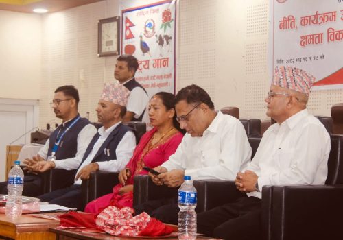 शत प्रतिशत नतिजा निकाल्ने प्रअलाई नगर प्ररिक्रमा गराउने मेयर ढुंगानाको भनाई