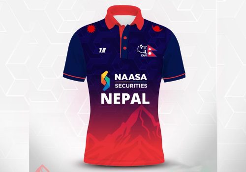 नेपाली क्रिकेट टोलीको नयाँ जर्सी सार्वजनिक