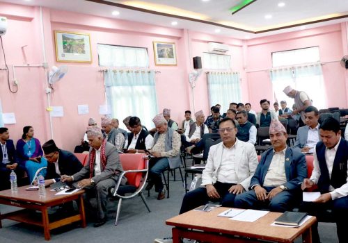 धादिङमा संघीय, प्रादेशिक र स्थानीय तहको वार्षिक प्रगति समीक्षा सुरु