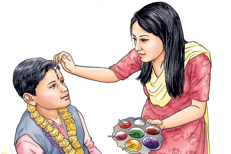 तिहारको मुख्य दिन आज भाइटीका