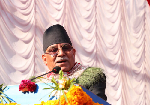 अहिले अप्ठ्यारो परिस्थितिमा निर्वाचन नै उत्तम विकल्प रहेको प्रचण्डको भनाई