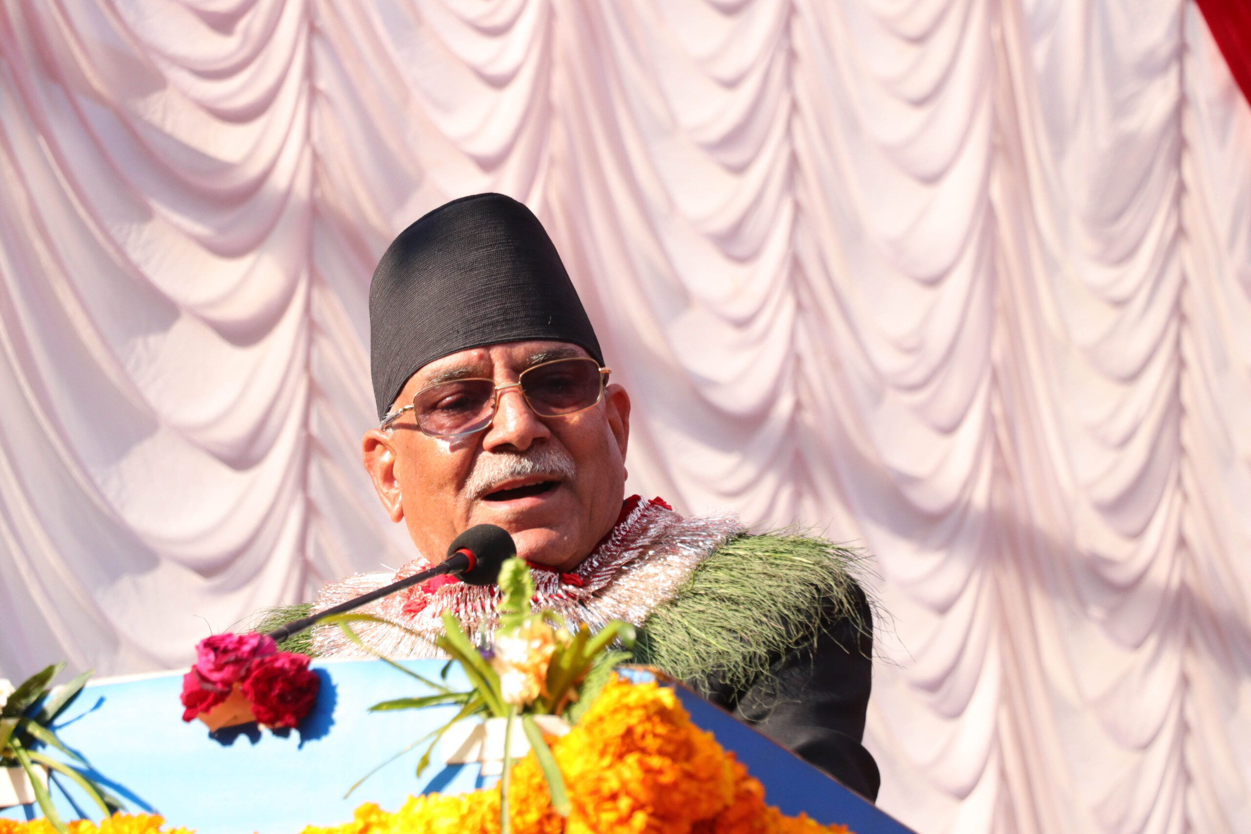 अहिले अप्ठ्यारो परिस्थितिमा निर्वाचन नै उत्तम विकल्प रहेको प्रचण्डको भनाई