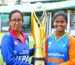 उपाधिका लागि आज नेपाल र भारत खेल्दै