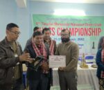 धादिङका सन्दिप घिमिरे सम्मानित