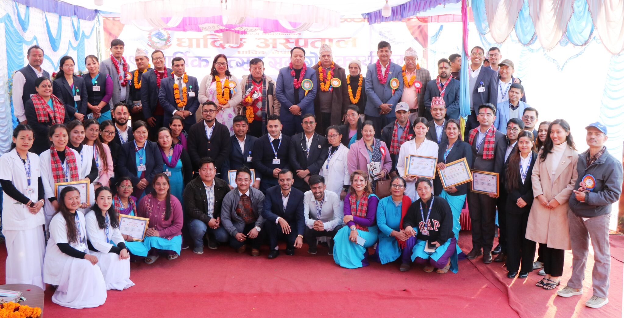 धादिङ अस्पतालले मनायो ४९औं वार्षिक उत्सव