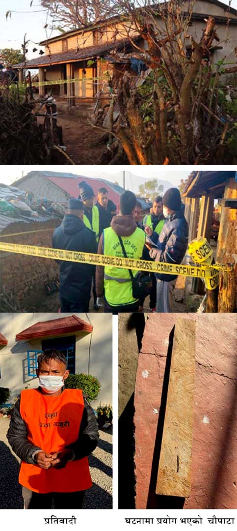 वृद्ध महिलाको हत्या, एक जना पक्राउ