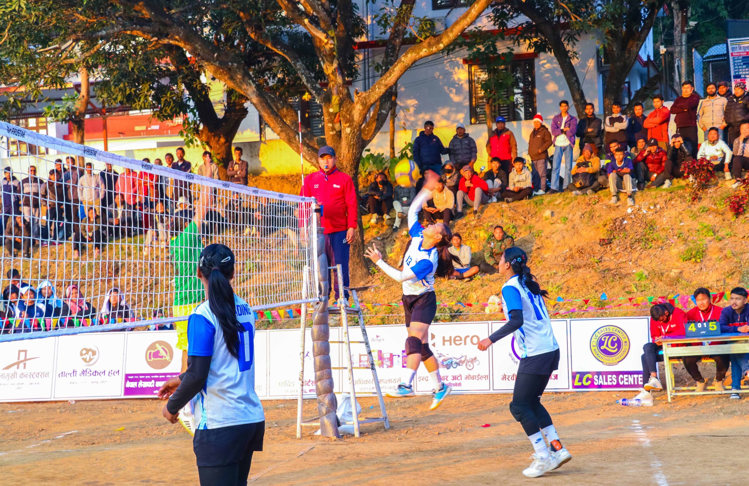 बागमती प्रदेश स्तरीय महिला भलिबल प्रतियोगिता सुरु