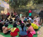 आयाम इङलिस स्कुलमा वसन्त पञ्चमीको अवसरमा अक्षरआरम्भ