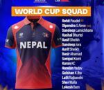 टी-२० विश्वकपका लागि नेपालको टोली घोषणा