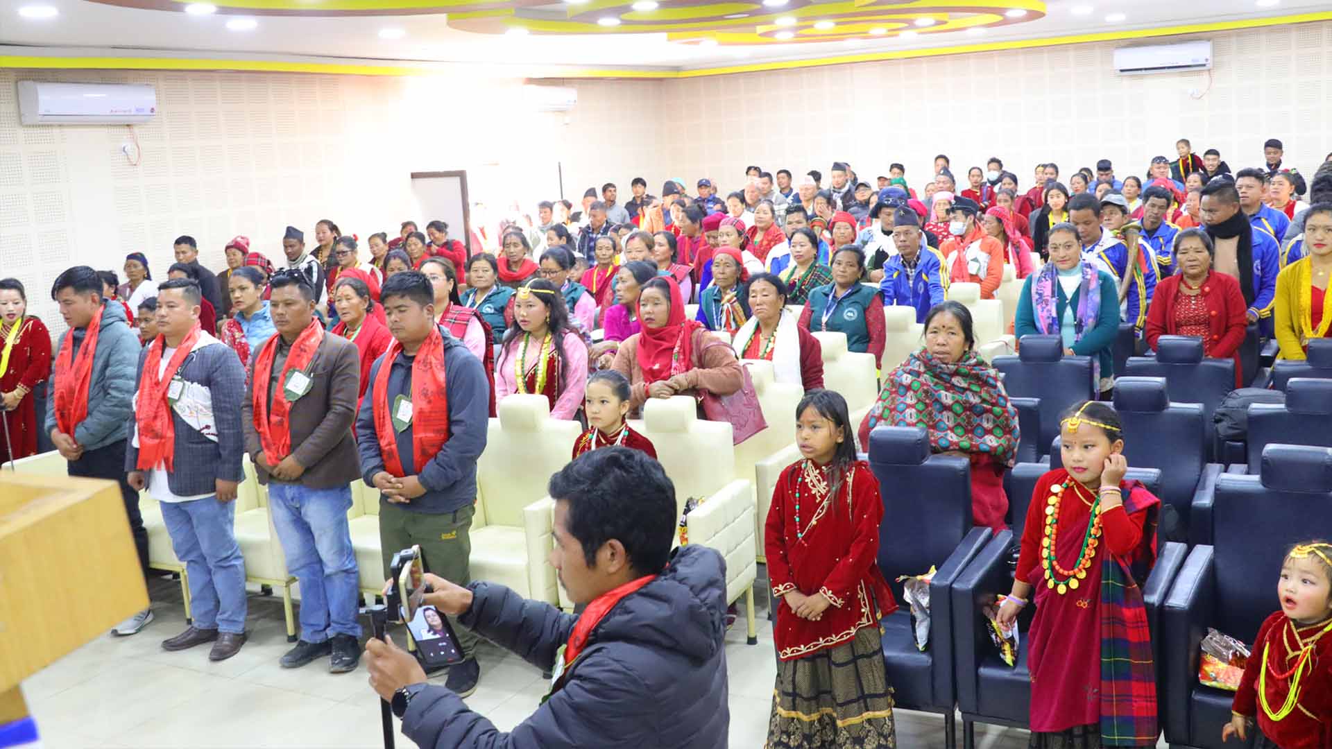 पञ्चेबाजा प्रतियोगितामा पहरेछापको पञ्चेबाजा समूह प्रथम