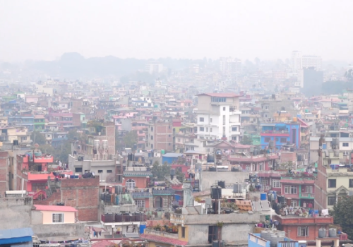 वायु प्रदूषण बढ्याे