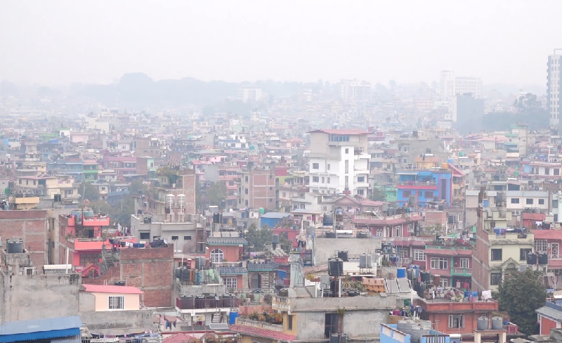 वायु प्रदूषण बढ्याे