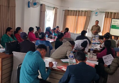 खनियाबासमा सञ्चालित रिलिफ परियोजनाको सामाजिक लेखा परीक्षण सम्पन्न