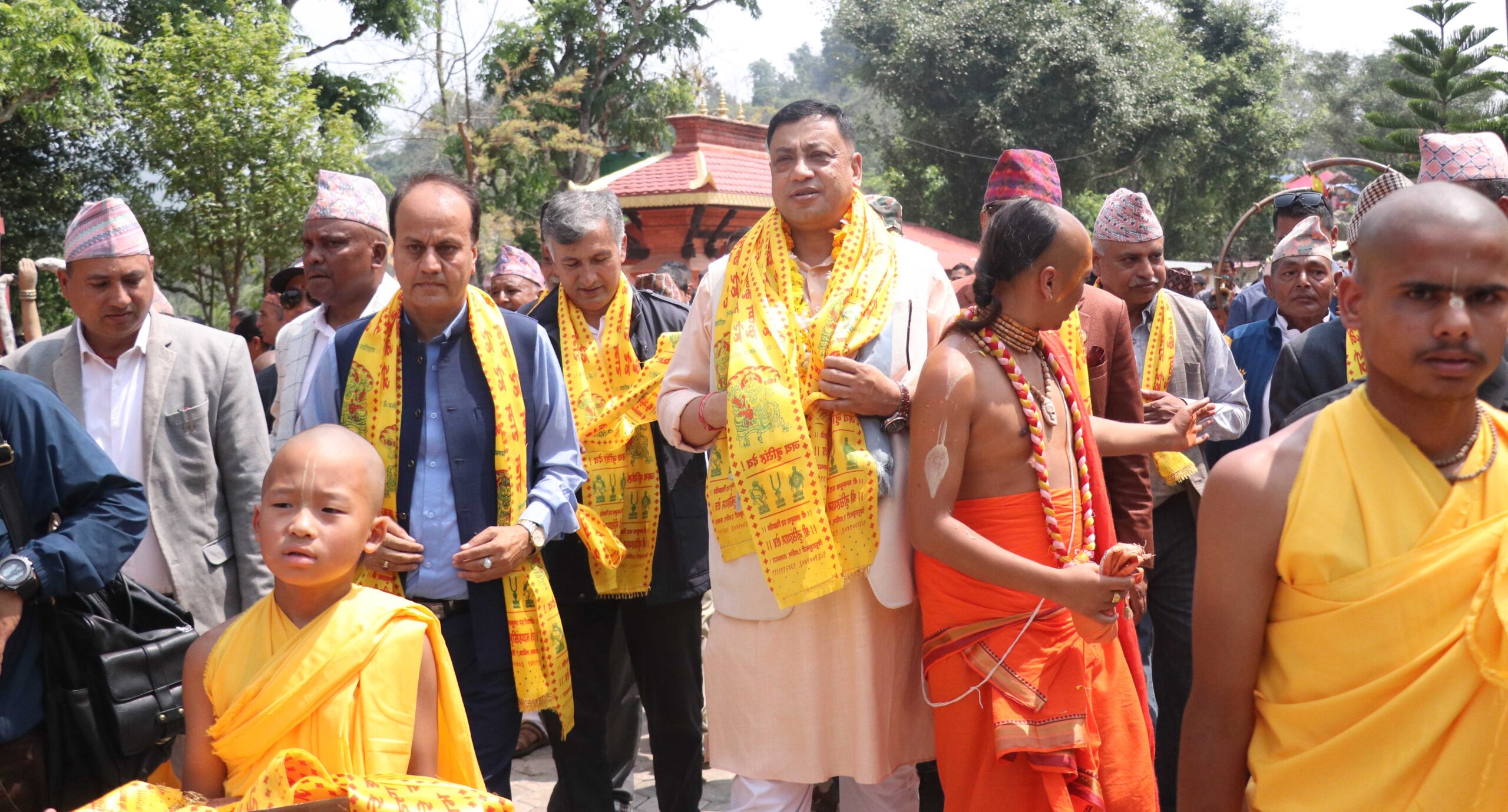 नृसिंहधाम पुरुषोत्तम महा–महोत्सव सुरु
