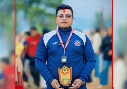धादिङ कबड्डी सङ्घको कार्यवाहक अध्यक्षको जिम्मेवारी मनीष श्रेष्ठलाई